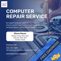 Computer Repairs in Brantford - FREE DIAGNOSTIC