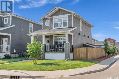 Welcome to this fantastic two-storey home in Rosewood, Saskatoon! Located on a corner lot, this prop...