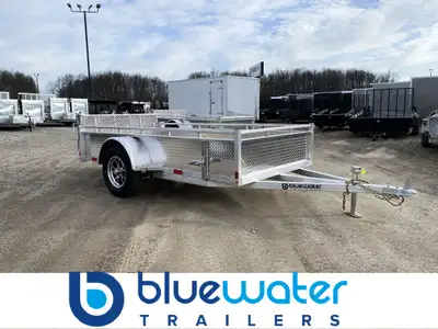 Canadian Mennonite Built Single Axle Aluminum Utility Trailer is $4,070.00 or $81.39/month! Ord: E20...