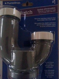 PlumbShop 1-1/4-Inch Drain Trap U-Watch for Kitchen & Bathrooms