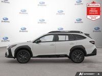 New Price! Crystal White 2024 Subaru Outback Onyx AWD Lineartronic CVT 2.5L DOHC APPLE CAR PLAY, HEA... (image 1)