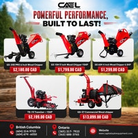 New CAEL Wood Chippers & Trenching Equipment Whitehorse Yukon Preview