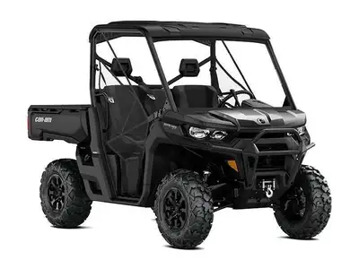 2024 Can-Am DEMO DEFENDER XT 64 HD10 BK CALI 24 XT HD10 EQUIPPED TO GET IT DONE. Full exterior prote...