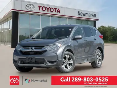 Experience the versatility and comfort of the 2018 Honda CR-V LX AWD in a sophisticated gray finish,...