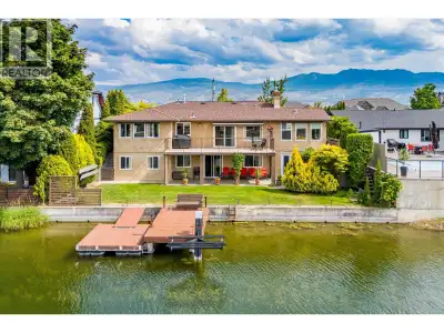 Welcome to an exceptional waterfront retreat on Pritchard Canal, where the Okanagan lifestyle comes...