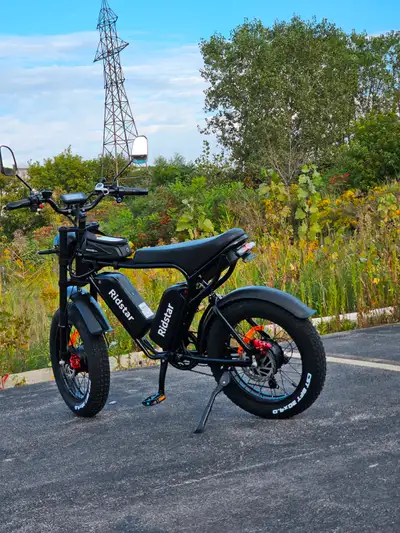 2000W Retro Ebike - Dual Motor Electric Bike 55km/h - Financing, View more
