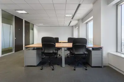 Access a bright and inspiring office space to rent designed to help teams of five to do their best w...