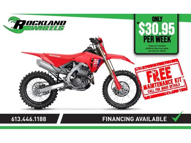 2025 Honda CRF250RX in Dirt Bikes & Motocross in Ottawa - Image 2