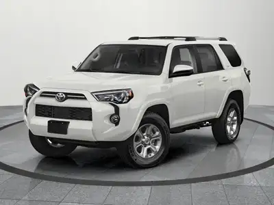 Experience the robust performance and versatility of the 2022 Toyota 4Runner 4WD in a striking white...