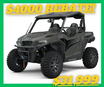 PAYMENTS LOW AS $175 BI-WEEKLY! INCLUDES $4,000 REBATE OFFER ENDS FEB 28! TAKE ON ANY TERRAIN WITH T...
