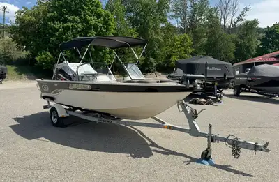 COMING SOON! Legend Xcalibur 179 with Mercury 115 ELPT FourStroke Boat, Motor, and Trailer - ALL INC...
