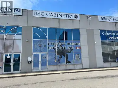 A SECOND FLOOR OFFICE AREA OF 1150 SQUARE FEET - FACING THE QEW. 1 BATHROOM AND POSSIBLE KITCHENETTE...