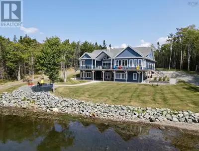 Experience the best of Cape Breton living with this exceptional waterfront home on the world-famous...
