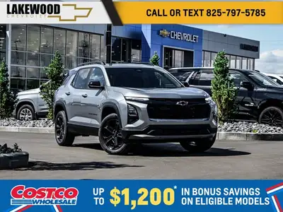 This Chevrolet Equinox delivers a Turbocharged Gas I4 1.5L/ engine powering this Automatic transmiss...