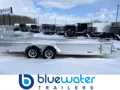 Canadian Mennonite Built Tandem Axle Aluminum Utility Trailer is $6,855.00 or $137.08/month! Ord: E1...