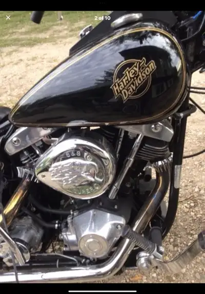 1984 Harley-Davidson Shovelhead WideGlide FXWG $12500CAD 1340cc 80ci 4 speed Original paint & decals...