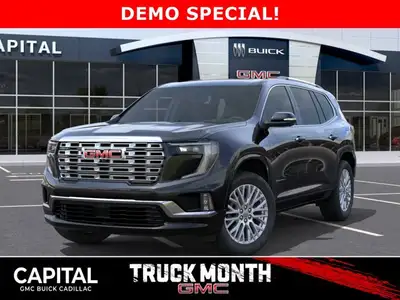 Welcome to Capital GMC! This 2026 GMC Acadia in Ebony Twilight Metallic is equipped with AWD and Gas...