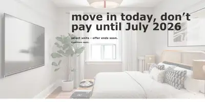 Akelius one bedroom apartment for rent. Located near College and Spadina in the Downtown West neighb...