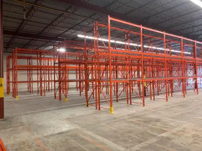 NEW & USED PALLET RACKING IN-STOCK