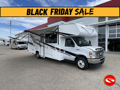 Coachmen Freelander Class C gas Motorhome 26DS highlights: Dual Slides Queen Bed J-lounge Dinette Tw...