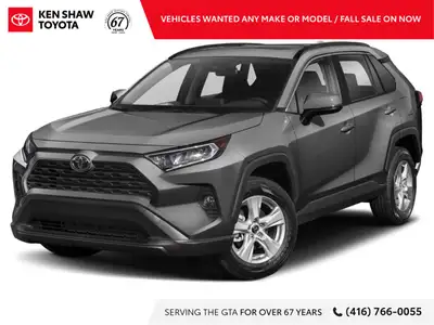 Magnetic Gray Metallic 2021 Toyota RAV4 XLE Premium AWD! All New Tires / Leather / Sunroof / Push Bu...