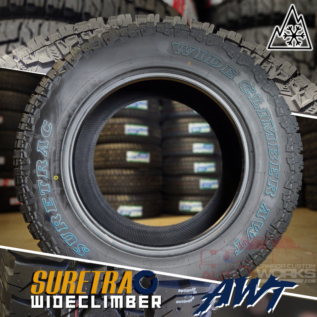 BRAND NEW Snowflake Rated AWT! 35X12.50R20 $1290 FULL SET in Tires & Rims in Kelowna - Image 3