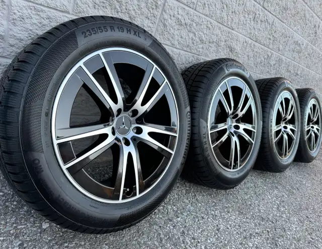 (99%) 4x MB GLC 300 | 350e 19" OEM Winter Wheels Package in Tires & Rims in City of Toronto - Image 2