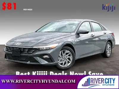 2026 Hyundai ELANTRA ... Engine: 4 Cylinder Engine L/100Km City: 7.8 L/100Km Hwy: 5.9 Safety Equipme...