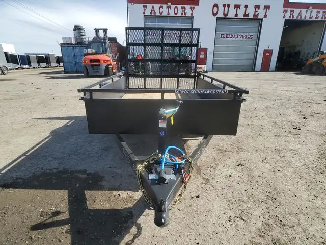 2026 Canada Trailers 5x8ft Steel Side Utility in Cargo & Utility Trailers in Edmonton - Image 3