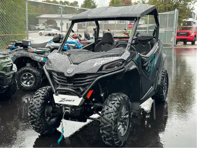 CFMOTO ZFORCE 800 TRAIL G2 2025 Treuil Mode normal/sport 4WD/ Lock Phare au DEL Toit et demi porte R...
