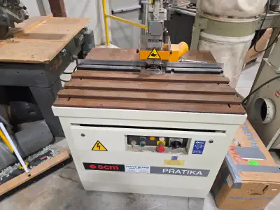 wood working machines and dust collector, View more
