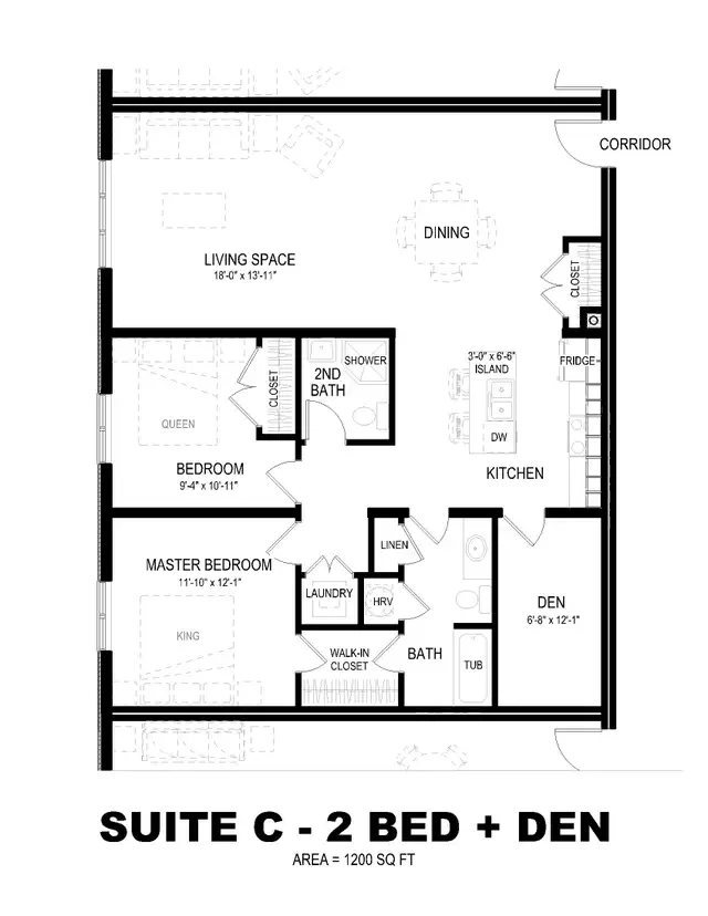 1-3 Bdrm Family-Friendly Apts, Northside | Sep 2026 @100 Cuffman in Long Term Rentals in Fredericton - Image 9