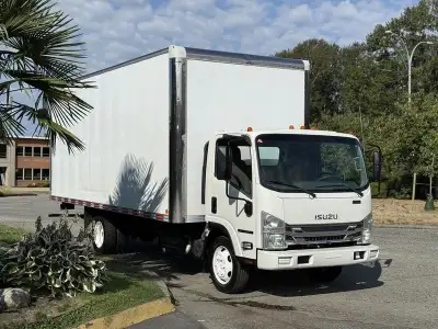 2019 Isuzu NQR 20-Foot Cube Van Box Truck Diesel, 5.2L, 4 cylinder, 2 door, automatic, 4X2, air cond...