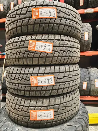 A set of 4 good used P215/65R16 Starfire RS W 5.0 Winter install for more $450 Loose purchase $90 ea...