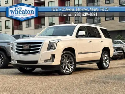 This Cadillac Escalade 4WD delivers a Gas 6.2L/376 engine powering this Automatic transmission. Sunr...
