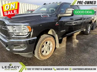 Welcome to Legacy Dodge Claresholm. Low Mileage, 6.7 Cummins Turbo Diesel, Heated Seats, Remote Engi...