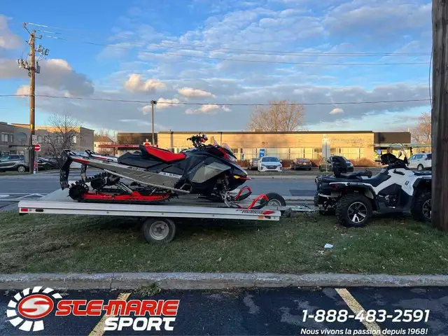 2017 Remeq 2S100EXL Remorque à motoneige double in Cargo & Utility Trailers in Longueuil / South Shore - Image 2