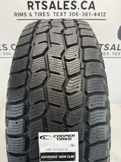 Cooper Discoverer Snow Claw Winter FOUR 17" Tires --265 70 17 --Studdable** -- NEW _________________...