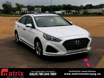 Now Available: 2019 Hyundai Sonata Sport is a stylish, midsize front-wheel-drive sedan that balances...