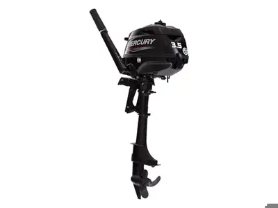 3.5hp Mercury tiller. Short shaft, manual start, with internal fuel tank. 2025 Mercury Marine FourSt...