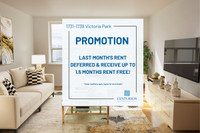 Lawrence Ave E & Victoria Park Ave! Up to 1.5 Months FREE! City of Toronto Toronto (GTA) Preview