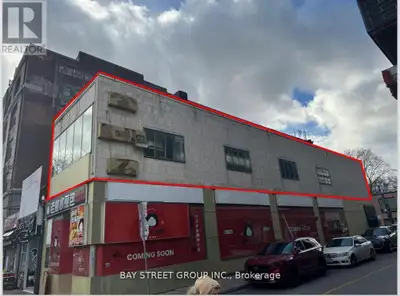 Prime Location In The Heart Of Chinatown. 2nd Floor Retail Space On Spadina Ave Corner Unit Availabl...