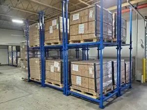 PORTABLE STACK RACKS IN STOCK – HEAVY DUTY WAREHOUSE STORAGE!, View more