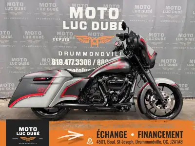 Harley-Davidson FLHX Street Glide 2022 SEULEMENT 326 KM MOTO CANADIENNE ALARME FREINS ABS NAVIGATION...