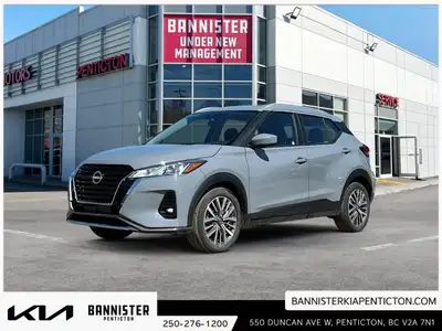The 2024 Nissan Kicks SV in a stylish gray finish with front-wheel drive offers an impressive combin...