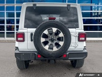 Clean CarFax, Beautiful Bright White 2023 Jeep Wrangler Sahara 4X4, 8-Speed Automatic, Fuel Efficien... (image 4)