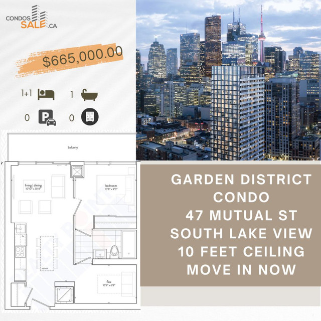 Garden District condo Assignment -lakeview Move IN now  |楼花转让 in Condos for Sale in City of Toronto - Image 2