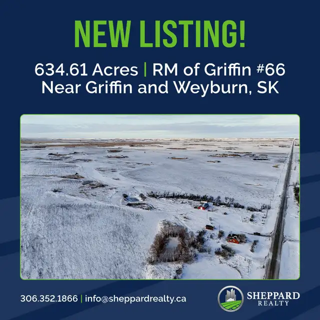 FULL SECTION FOR SALE BY TENDER | Griffin & Weyburn, SK Area