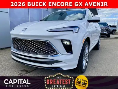 This 2026 ENCORE GX AVENIR is the definition of a luxury AWD SUV. With options like Avenir Technolog...