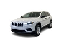 Recent Arrival! 2019 Jeep Cherokee Sport Bright White Clearcoat 1-Year SiriusXM Subscription, 17" x... (image 1)